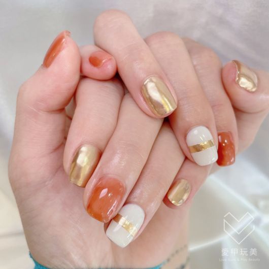 QQ老師美甲作品-台中美甲推薦