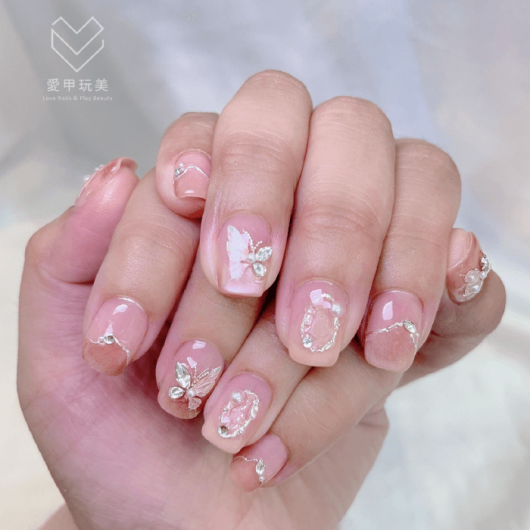QQ老師美甲作品-台中美甲推薦