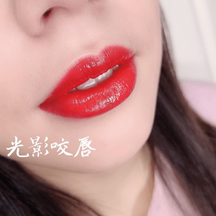 光影咬唇可以做霧感或是亮面,都非常好看! 光影咬唇-台中紋唇推薦