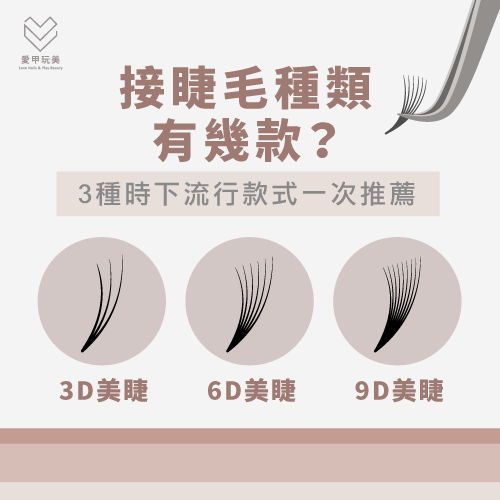 接睫毛有什麼款式-眼型 接睫毛